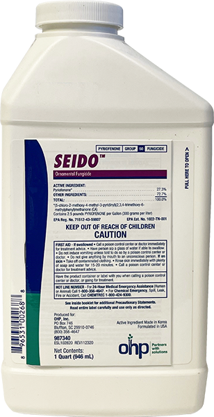 Seido™ Fungicide 1 Qt Bottle - 4 per case