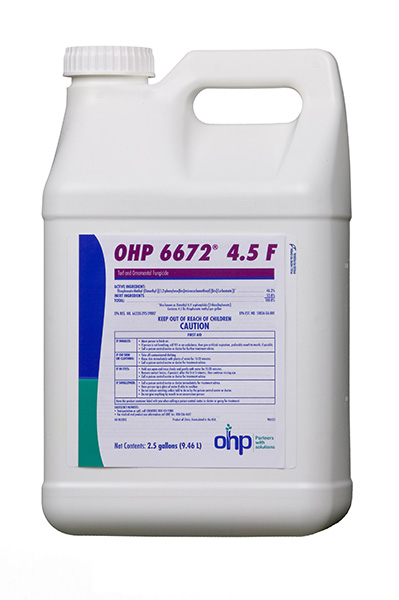 OHP 6672 4.5 F 2.5 Gallon Jug - 2 per case