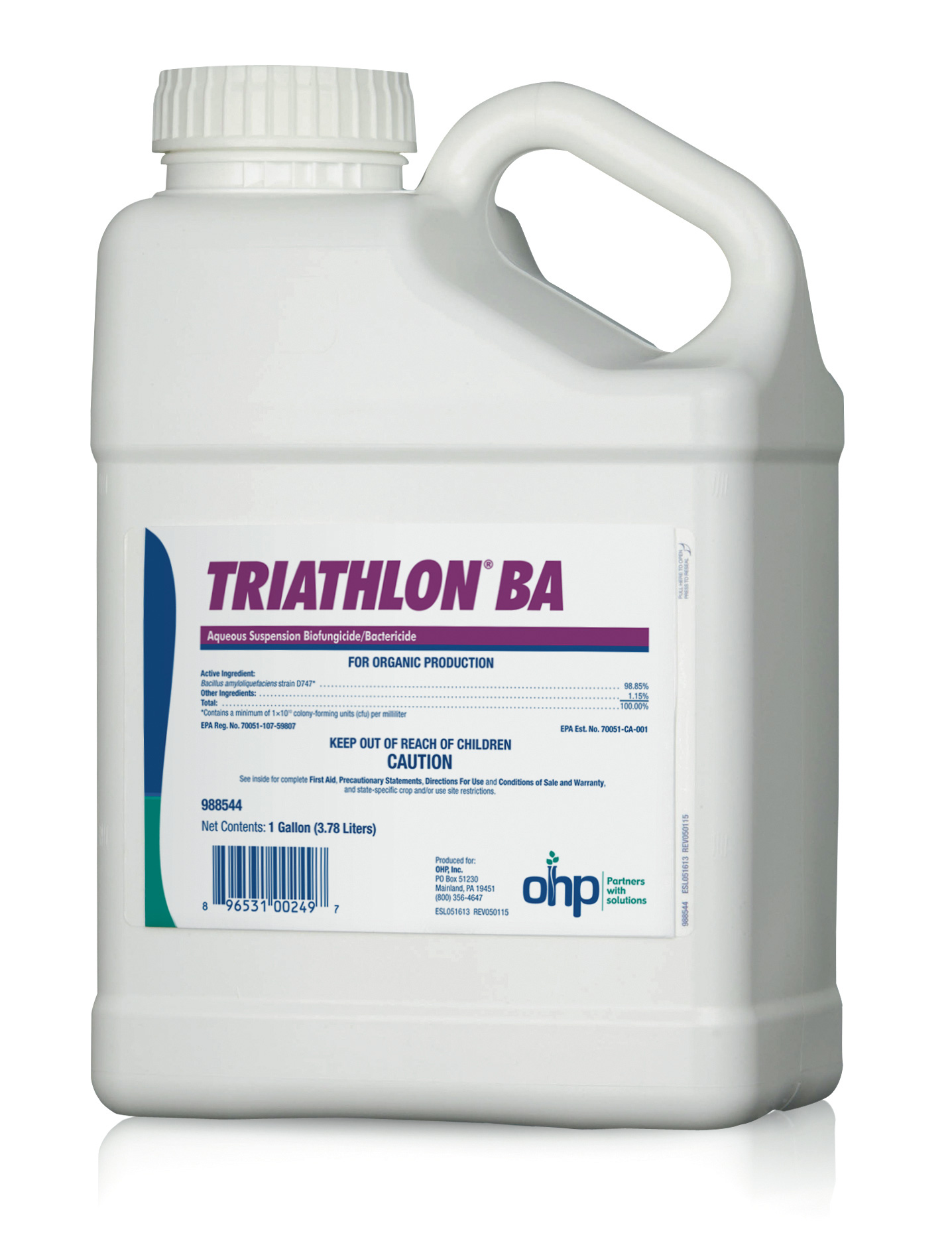 Triathlon® BA 1 Gallon Jug - 4 per case