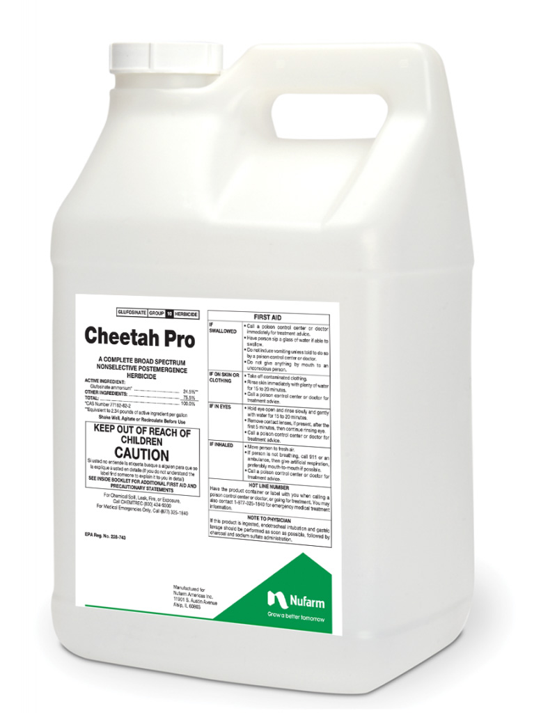 Cheetah® Pro 1/2 Gallon Bottle - 4 per case
