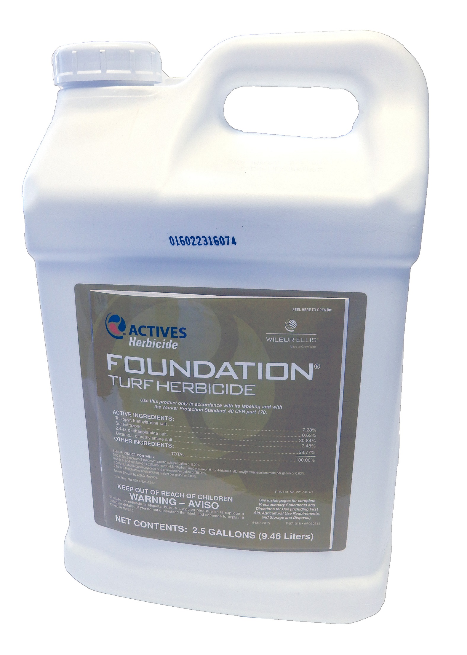 Foundation® Turf Herbicide 2.5 Gallon Jug - 2 per case