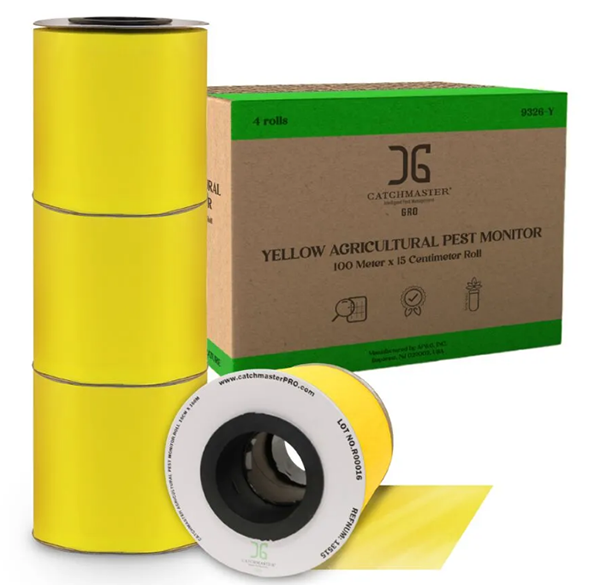 Catchmaster® Pest Monitor Tape Yellow 6" x 328' - 4 per case