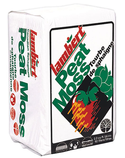 Lambert Peat Moss Black Top 2.2 cu. ft. Bale – 30 per Pallet