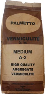 Palmetto Vermiculite Medium A2 4 cu ft bag - 30 per pallet