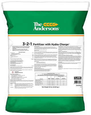 3-2-1 with Hydra Charge™ Fertilizer 50 lb Bag - 40 per pallet