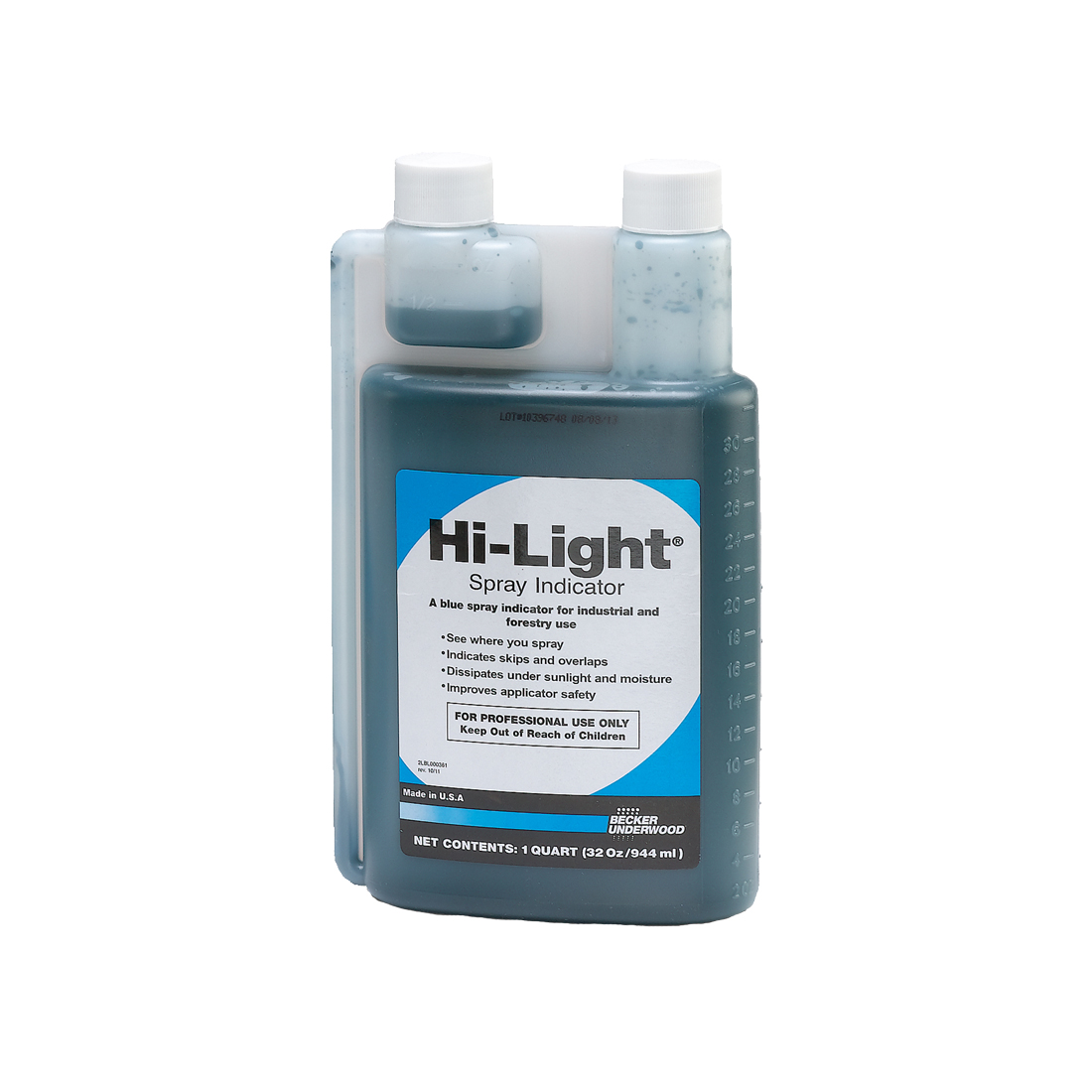 Hi Light Blue Dye Indicator 1 Quart - 12 per case