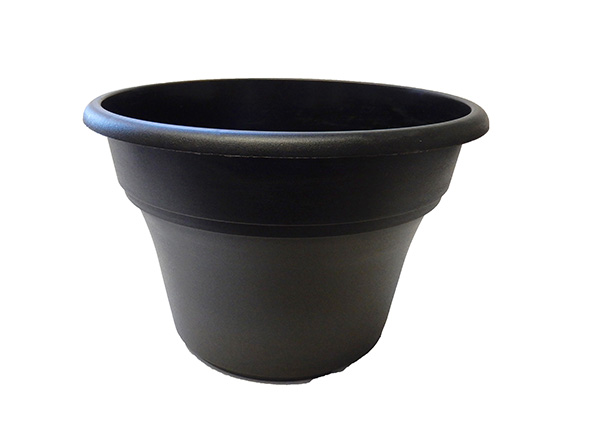 14.00" x 11.25" Imperial Planter Black Chocolate Wash - 24 per case