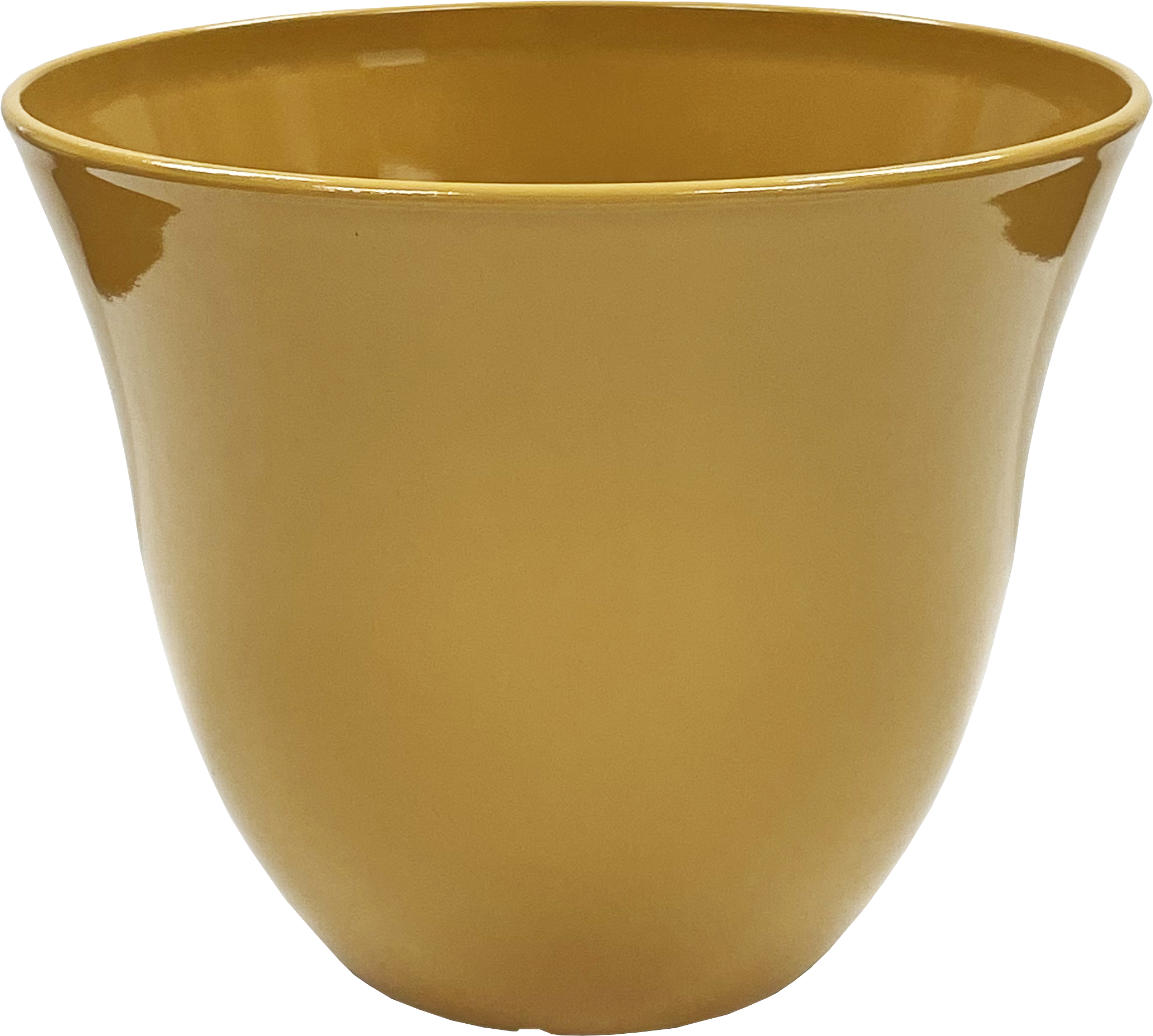 13 x 10.5 Inch Baby Bell Planter Harvest Gold Gloss - 12 per case