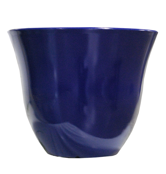 13” x 10.5” Baby Bell Planter Cobalt Blue Gloss - 12 per case