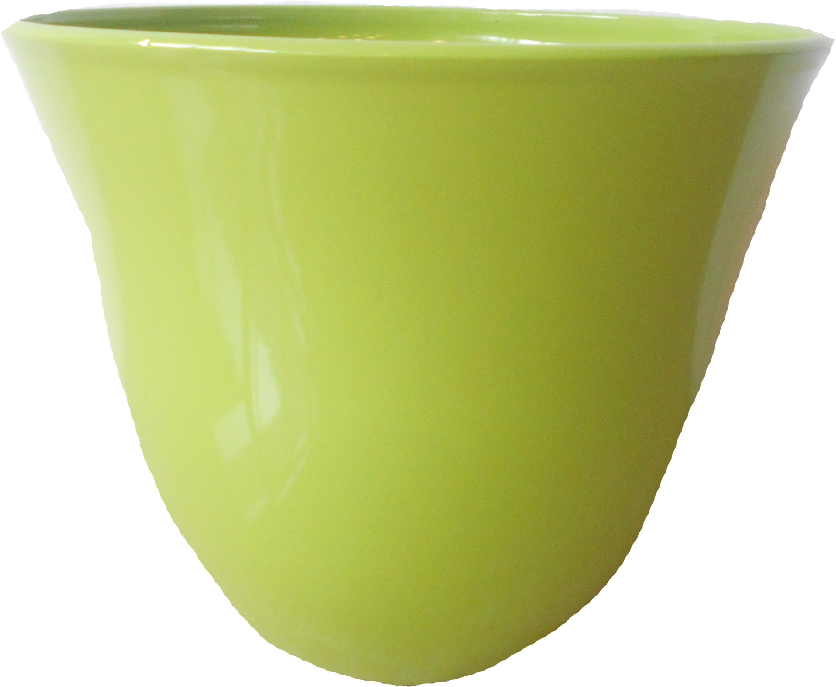 13” x 10.5” Baby Bell Planter Lime Green Gloss - 12 per case