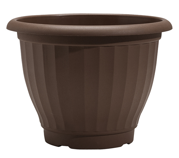 13 Inch Castella Planter Milk Chocolate - 42 per case