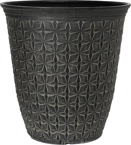 14" Tall Cecil Planter Chalk - 24 per case