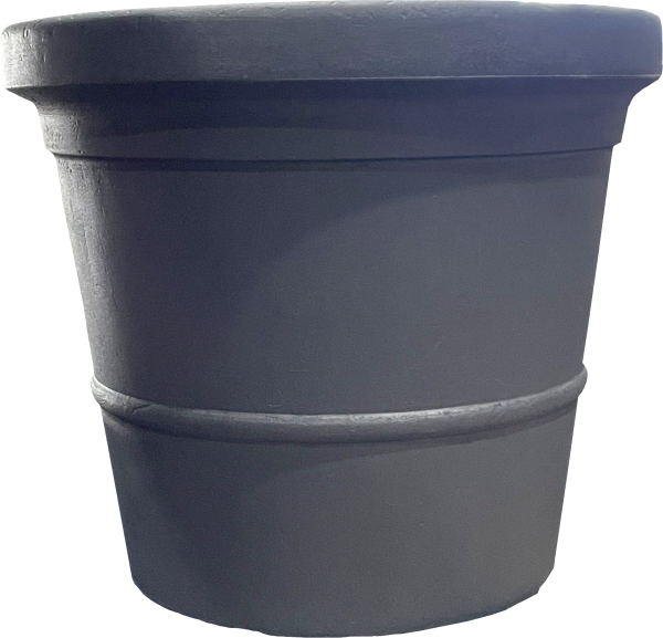 Japi Rustic Basic Planter Lead 35" x 32" - 2 per pack