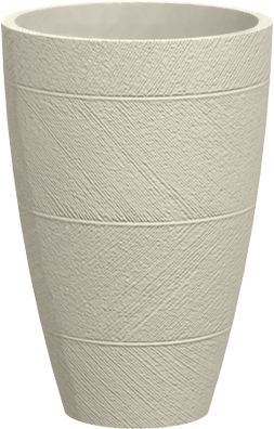 Drizzle Tall Planter 17" x 25" Sandstone - 2 per pack