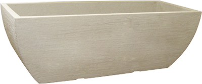 Modern Window Box 30" x 9" Off White - 2 per pack