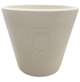 Linea Low Planter 22" x 20" Off White - 2 per pack