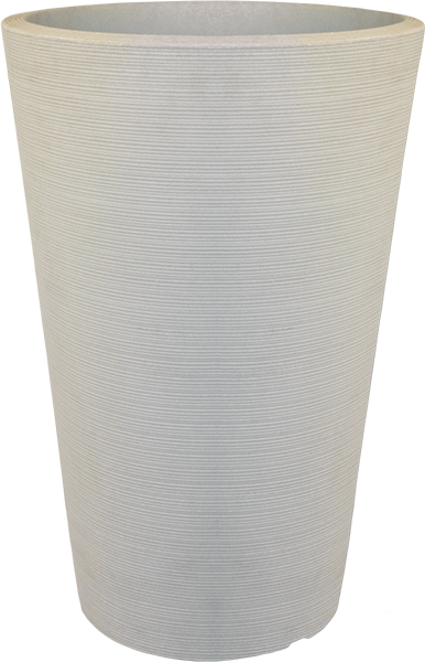 Linea Conic Planter 25" x 38" Off White - 2 per pack