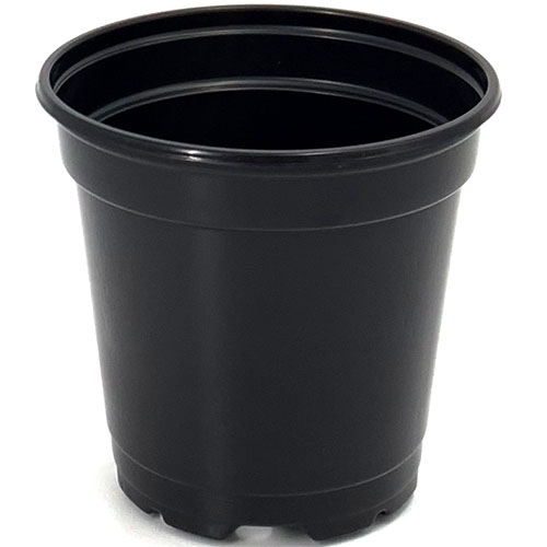 4.33 Inch Wide Round Pot Black Coex - 1800 per case