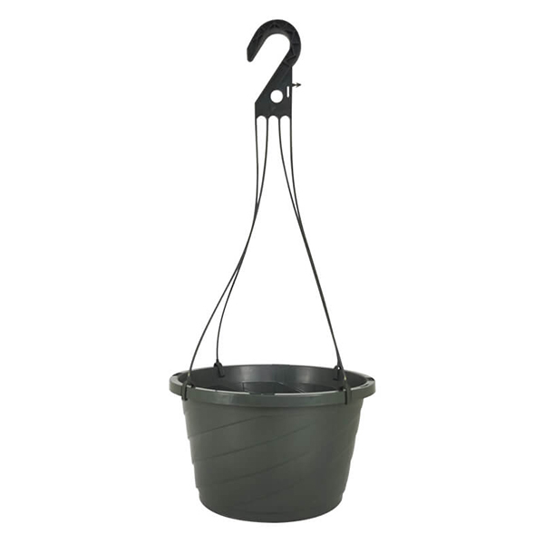 12 Inch Euro Hanging Basket Green - 54 per case