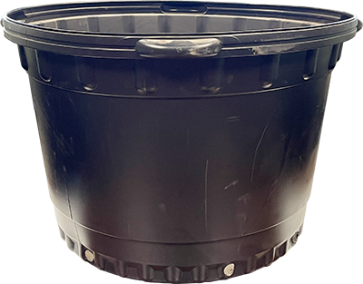 Whiteridge 45 Gallon Nursery Pot Black