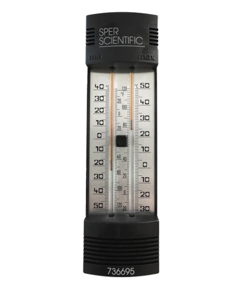 Min-Max Push Button Thermometer - Mercury Free