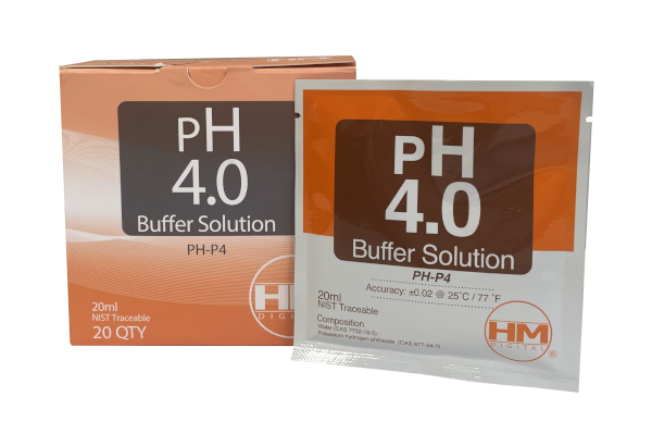 Buffer Solution pH 4.0 20 ml - 20 per box