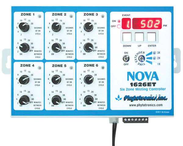 Phytotronics® NOVA Six Zone Controller - 1626ET