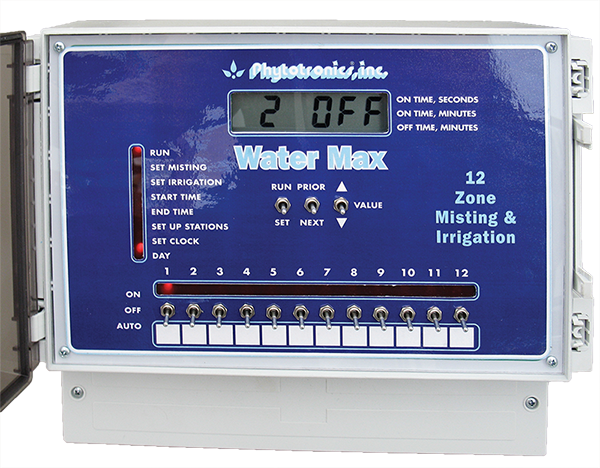 Phytotronics® Water Max Twelve Zone Controller