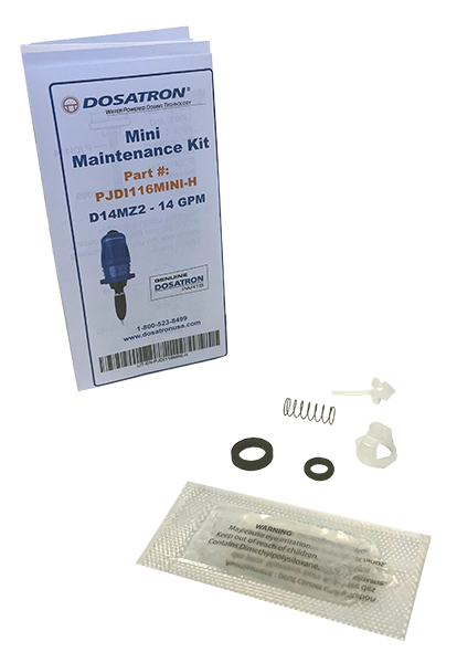 Dosatron® Annual Maintenance Kit for D14MZ2 14 GPM - PJDI116