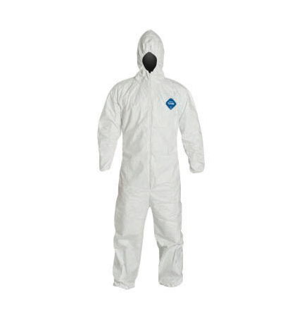 Tyvek Disposable Coverall with Hood Medium