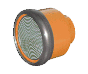 Dramm 1000PLC-W Orange Head Water Breaker