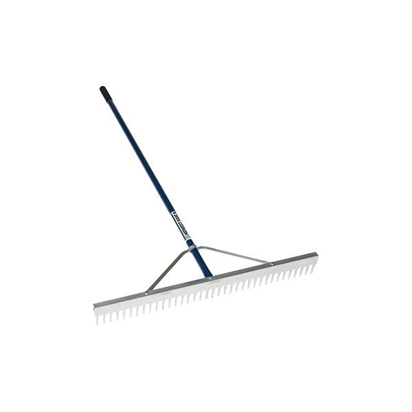 Landscape Rake 48" with 66" Blue Aluminum Handle