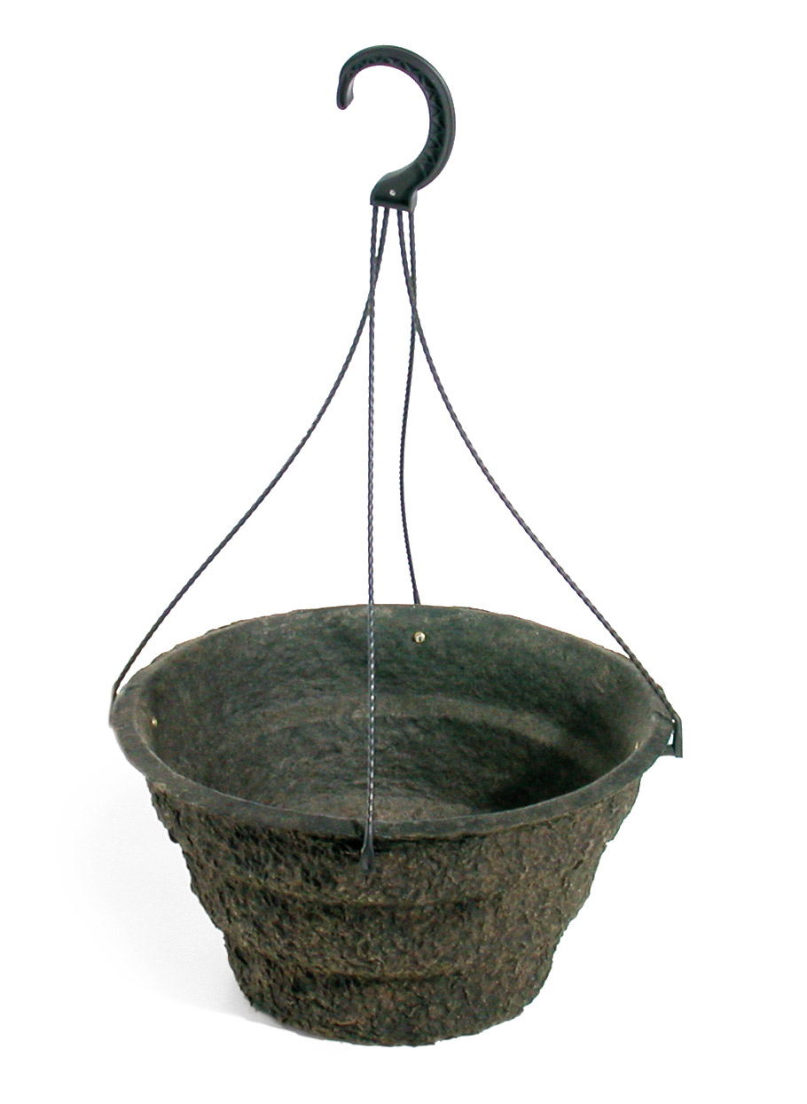 12 Inch Round Hanging Basket with Eyelet - 22 per case