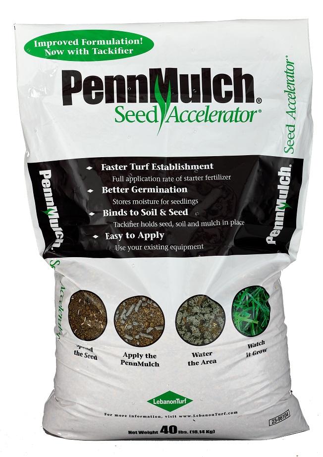 Pennmulch with Tack and 1-2 -.50 Fert 40lb Bag - 50 per pallet