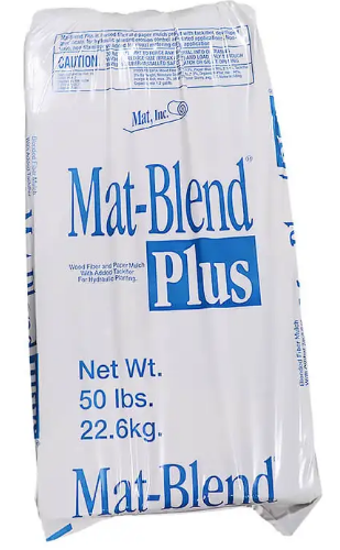 Mat Blend 60/40+Tack Blue 50 lb Bale - 18 per pallet