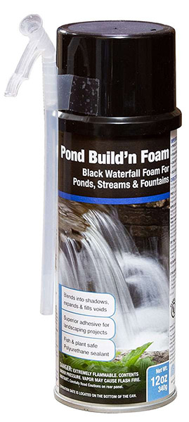 Pond Build'n Foam Black 12 oz