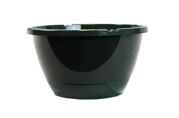 13 Inch Hanging Basket in Green - 50 per case