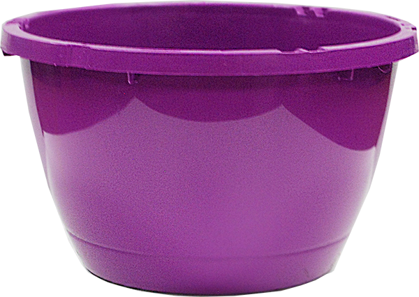 13 Inch Traditional Hanging Basket Purple - 50 per case