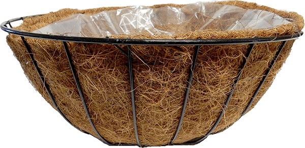 15 x 7.5 Inch Wire Grower Basket Black 4 Strand Hanger Black  – 700 per pallet