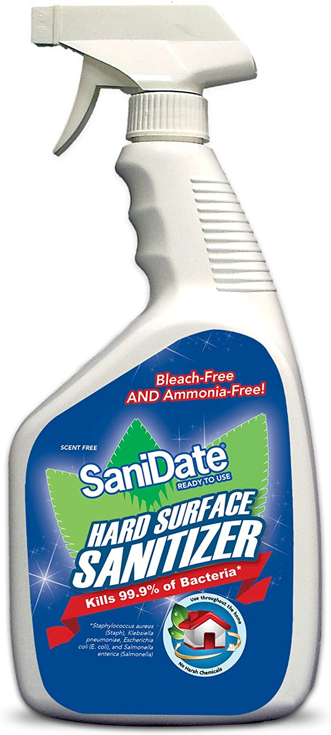 SaniDate® Hard Surface Sanitizer RTU 32oz Bottle