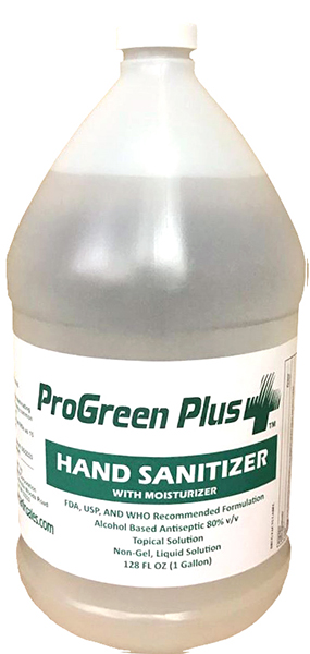 ProGreen Plus Hand Sanitizer 1 Gallon Jug