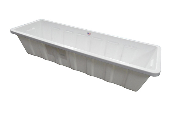 Novelty Polly Pro Flower Box 24" White - 10 per case