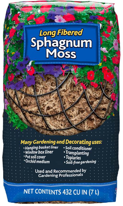 Mosser Lee Long Fiber Moss 432 cu. in. - 12 per case