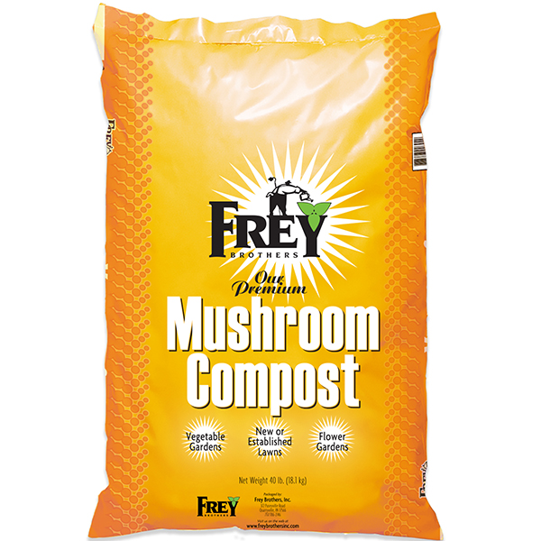 Frey Mushroom Compost 0.75 cu ft Bag - 75 per pallet