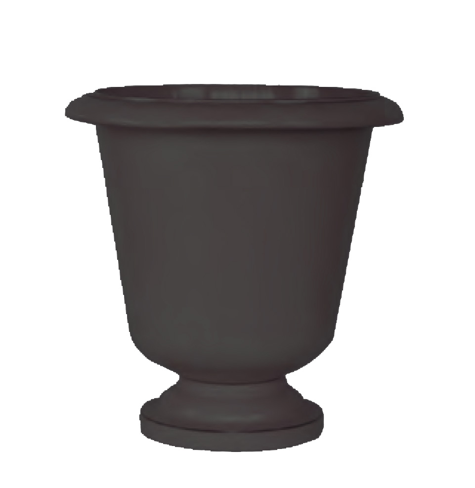 22.75 x 23.5 Cambridge Urn Empire Brown - 1 per case