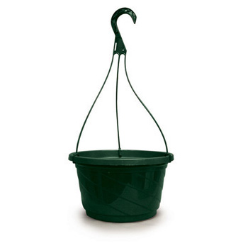 10 Inch Euro Hanging Basket Green - 94 per case