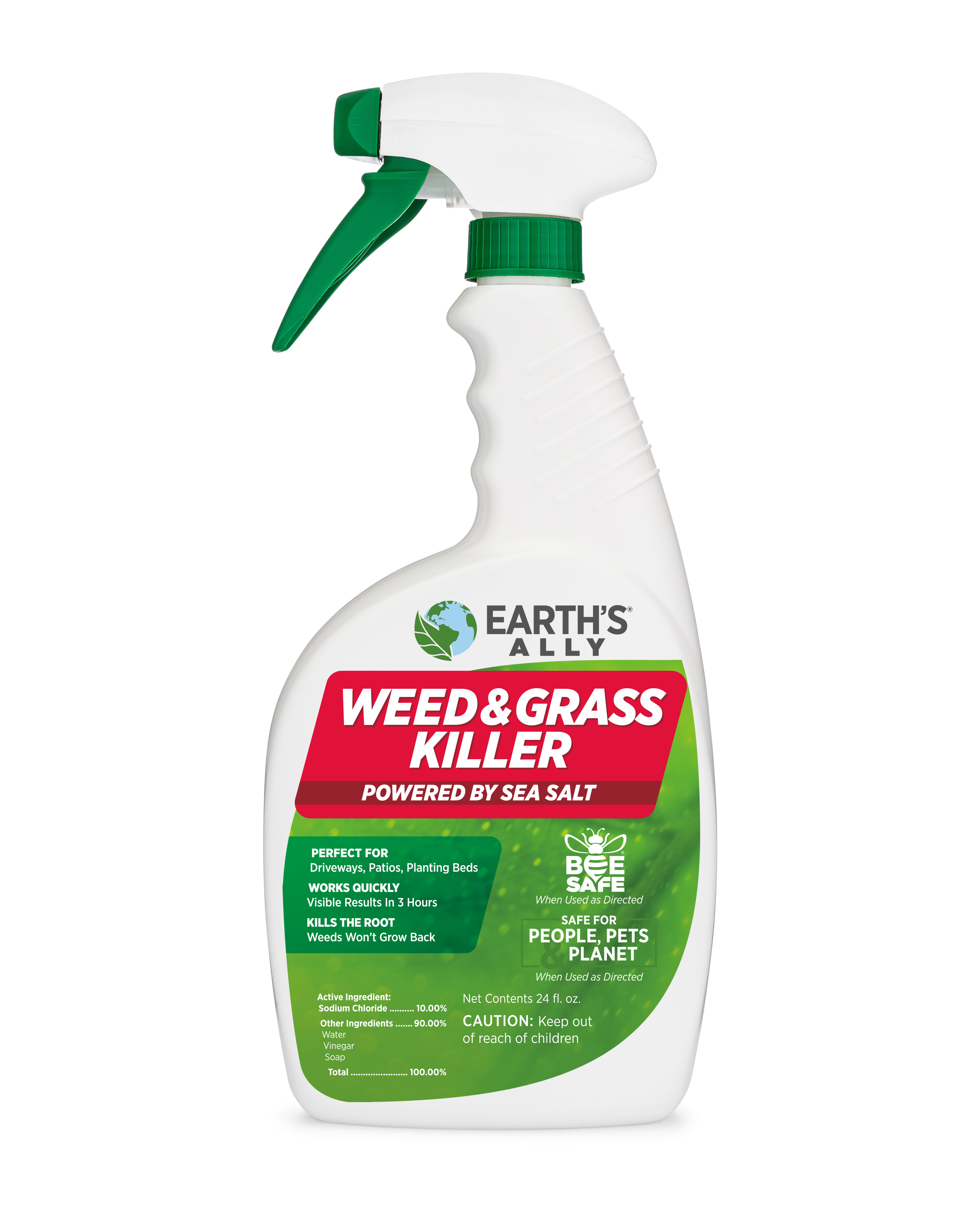 Earth's Ally Ready-to-Use Weed & Grass Killer 24 Once Bottle - 6 per case